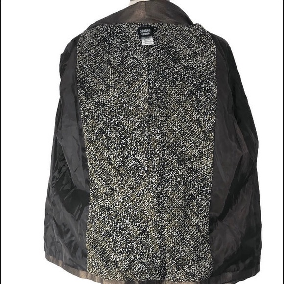 Sharon Young Bronze Metallic Lightweight Blazer! - Picture 6 of 8